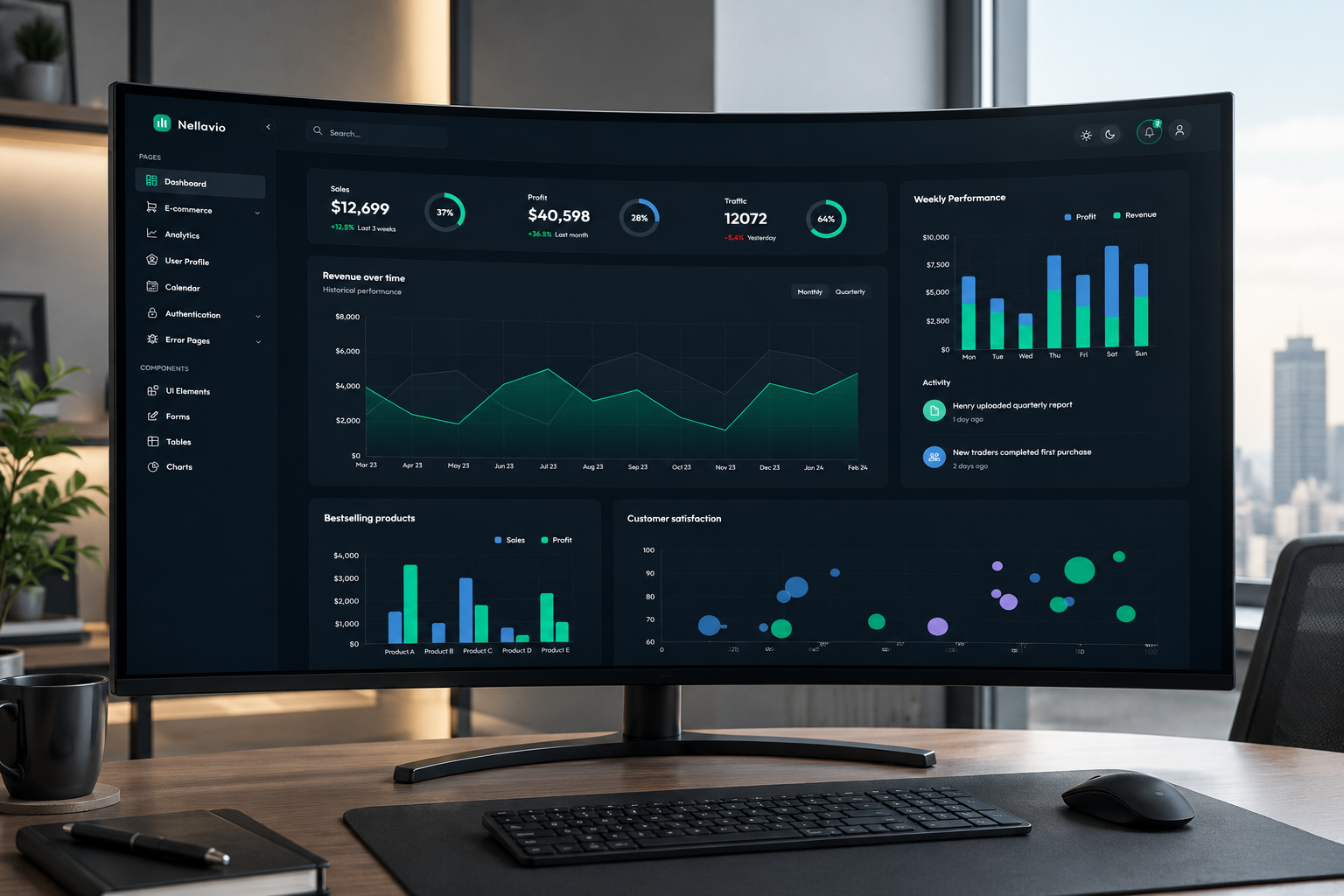 Business Management Platform project preview
